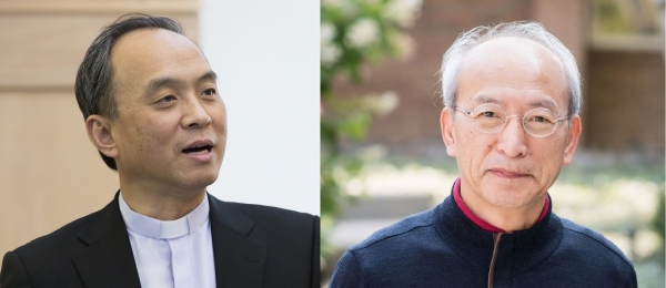 김영봉 목사(좌)와 강영안 교수(우)