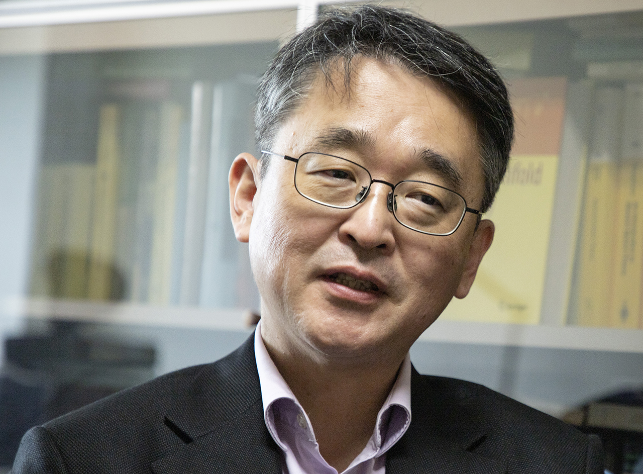 단국대 수학과 김도형 교수. 김 교수는 JMS 실체를 알고 난 뒤 40년 가까운 세월을 이 집단과 싸우는 데 바쳤다 Ⓒ 사진 = 지유석 기자