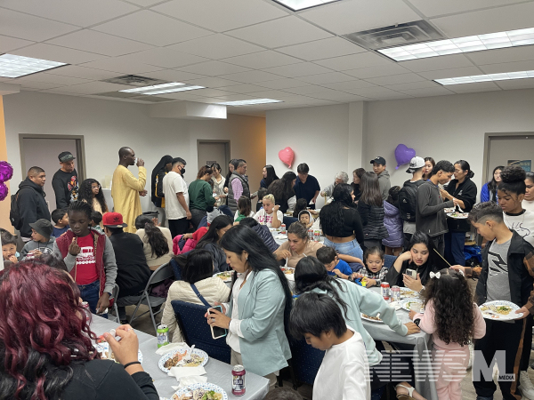 난민과 함께 하는 만찬 (뉴하트선교교회 제공)