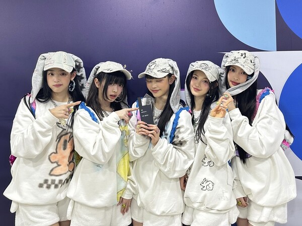 어도어 레이블 소속의 뉴진스, 사진 출처 어도어