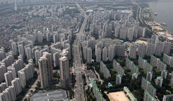 서울 시내 아파트 모습. 