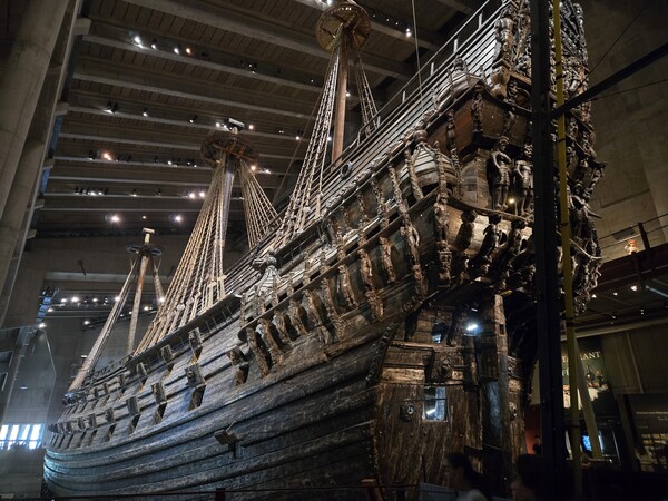 바사박물관에 전시된 실물